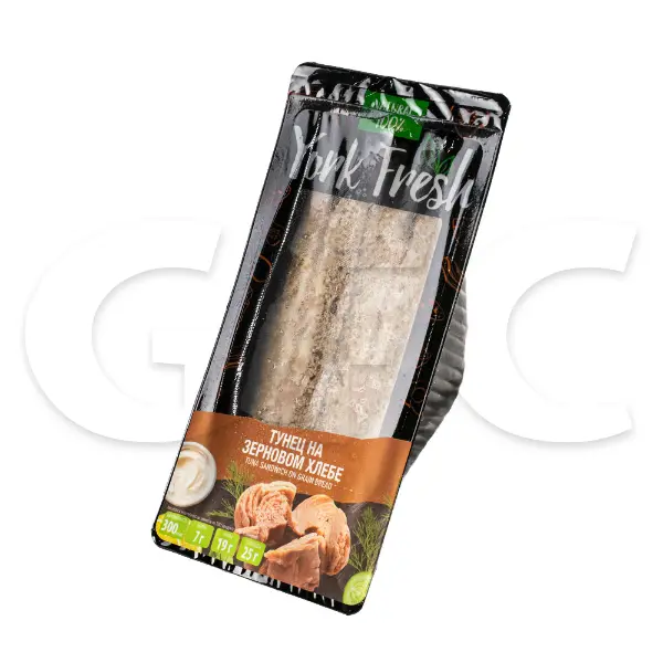 Сэндвич с тунцом на зерновом хлебе YORK FRESH 150гр, 6шт/кор