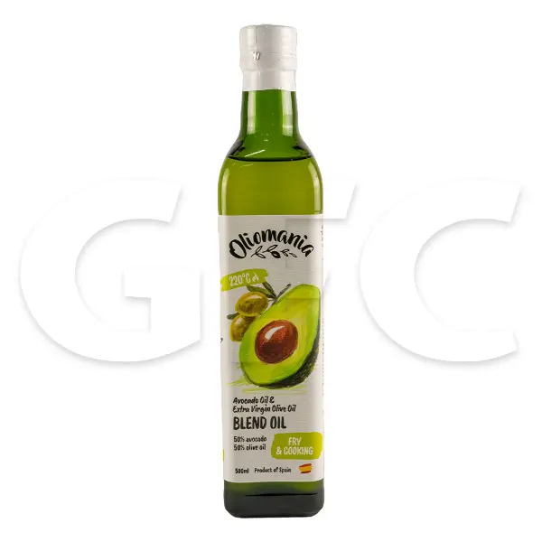 Масло авокадо и оливковое Oliomania 500мл, 6шт/кор